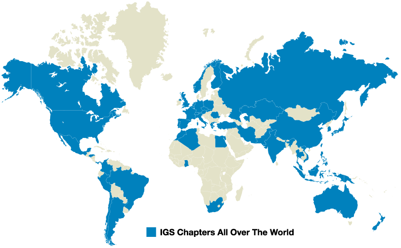 IGS Chapters Map