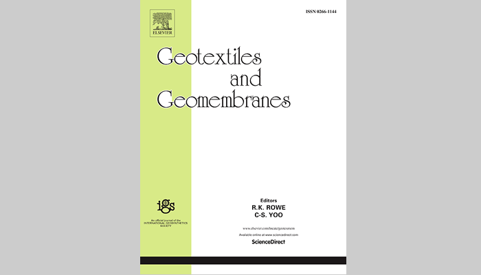Geotextiles and Geomembranes Journal, No Date on Cover