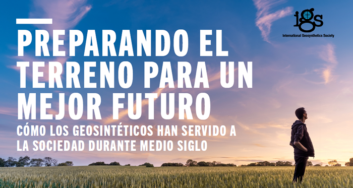 Cover to Spanish language edition of the IGS Sustainability and Geosynthetics eBook